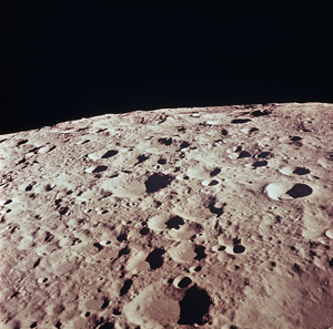 The surface of the moon - photographed during the Apollo 11 mission The surface of the moon - photographed during the Apollo 11 mission